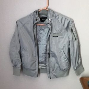 🤩 kids members only bomber zip up jacket!🤍